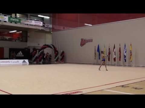 Rema Buschow Pander Novice Clubs BC 2016 Canadian Championships RG
