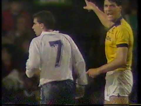 Tottenham Hotspur v Torquay United. Littlewoods Lge Cup R2 2L. '87/88. Highlights - 7th October 1987