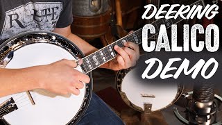 Video thumbnail for Deering Calico Demo at Banjo Ben's General Store! by Banjo Ben Clark