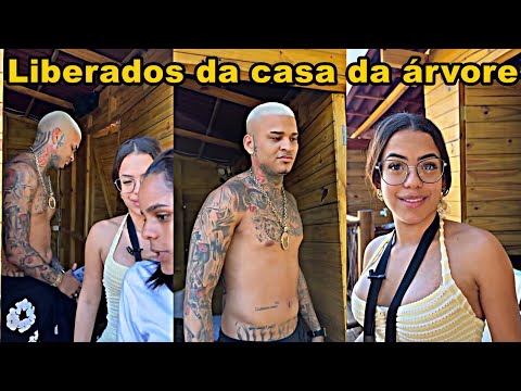 CARLINHOS MAIA LIBERA ANDERSON NEIFF E EDUARDA GUTIERREZ DA CASA DA ÁRVORE