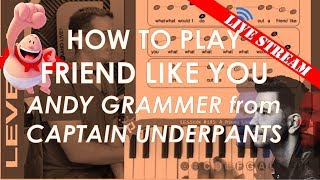 How to play A Friend Like You Andy Grammer easy cover tutorial for kids