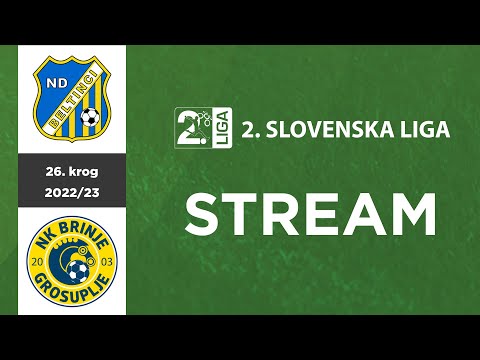 Beltinci Klima Tratnjek - Brinje Grosuplje | 26. krog 2.SNL 22/23 | Prenos