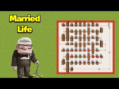 Up "Married Life" Minecraft Note Blocks Tutorial