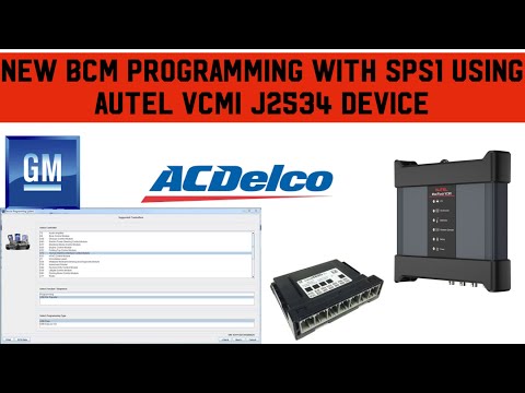 GM Body Control Module Programming