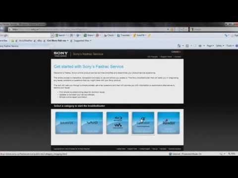 Sony Canada Fastrac Service Portal Tutorial (How it works).mp4
