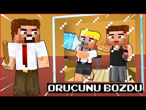 ALI AND EFEKAN BROKE THEIR FAST SECRETLY, AND BEAT EACH OTHER! 😂 -Minecraft