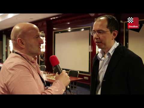 Schachbundesliga Finale 2017 - Interview mit Rustam Kasimdzhanov