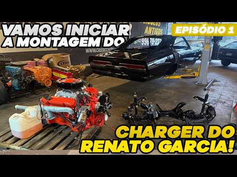 VAMOS INICIAR A MONTAGEM DO CHARGER DO @renatogarciayoutuber! (EPISÓDIO 1)
