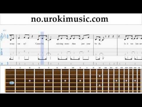 Lær å Spille Gitar Justin Bieber - Sorry Melodi Trening Del#2 um-i935