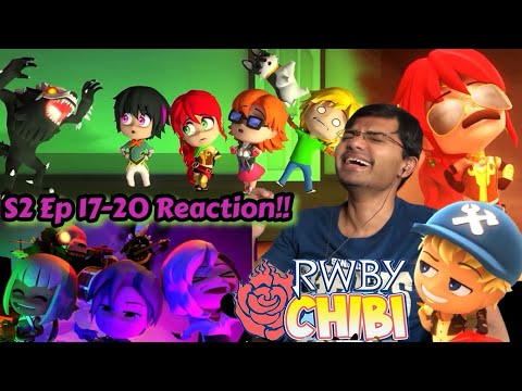 RWBY Chibi Season 2 Ep 17-20 Reaction! Zwei-Doo and Mystery Bunch!!