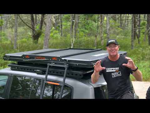 CampBoss Slimline Roof Top Tent