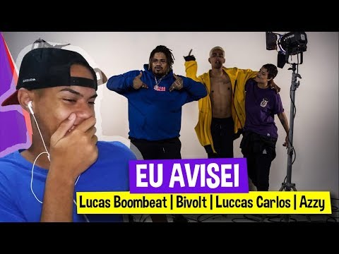 Eu Avisei - Lucas Boombeat | Bivolt | Luccas Carlos | Azzy (Prod. Slim) - REACT TRANKS