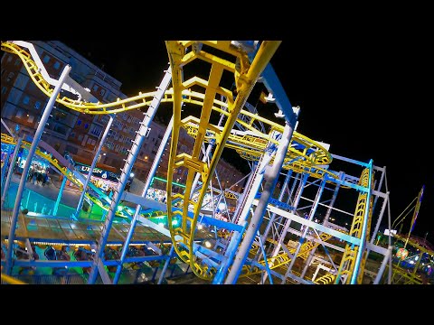 Ala Delta (Bañuls) - Mounted 4K On-Ride POV | Feria de Navidad de Valencia 2021/22