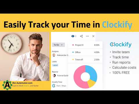 Tracking your time in Clockify