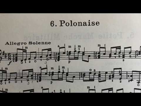 6. Polonaise from 12 Pièces Faciles by A.Tansman