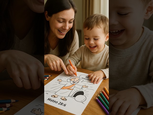 Vídeo relacionado con Baker Ross WA129 Todo sobre la Semana Santa - Pack de 6, Pósters educativos para colorear para Pascua