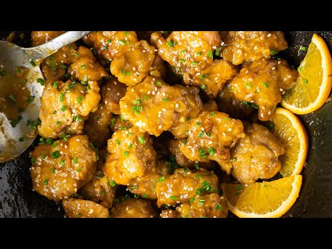 Orange Chicken Using Air Fryer