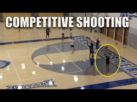 COMPETITIVE Basketball Shooting Drill - "4-UP" thumbnail