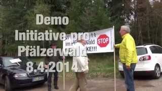 preview picture of video 'Demo Langerkopf Germany von Initiative pro Pfälzerwald T1/8 8.4.2014'
