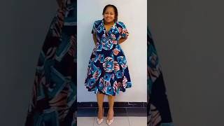 Elegant Ankara Wrap Max Dress #zamakalefashion #latestafricaprint #africanfashion #fashion