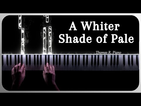 A Whiter Shade of Pale Piano Cover - Procol Harum - Pianorama 1a Sheet Music