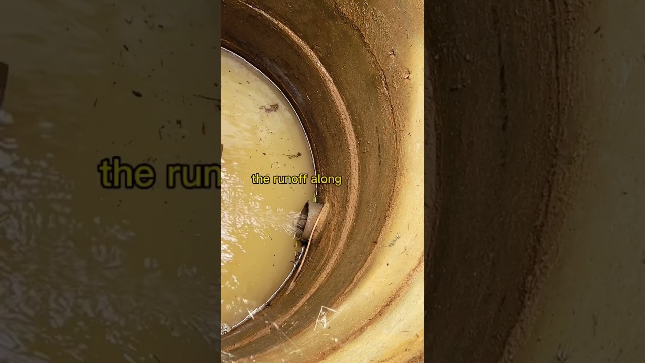 How to collect surface runoff rainwater ?