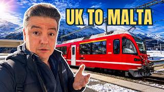 Download lagu 13 Trains, 2 Ferries... One Epic Journey From UK to MALTA mp3 Download lagu 13 Trains, 2 Ferries... One Epic Journey From UK to MALTA mp3