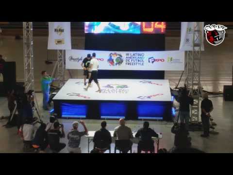 Final Boyka vs Ricardinho   III Latinoamericano de Fútbol Freestyle en Colombia