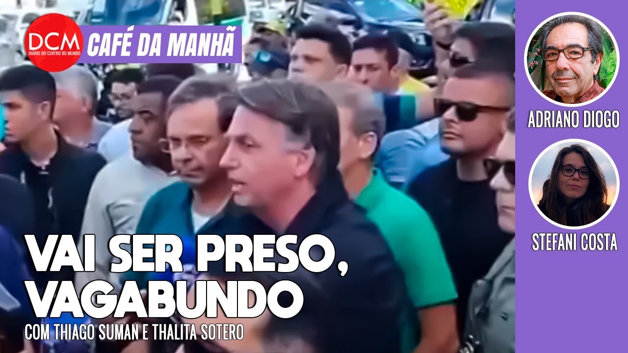 Bolsonaro é xingado em ato flopado: "Vai ser preso, vagabundo"; Dilma terá alta em breve
