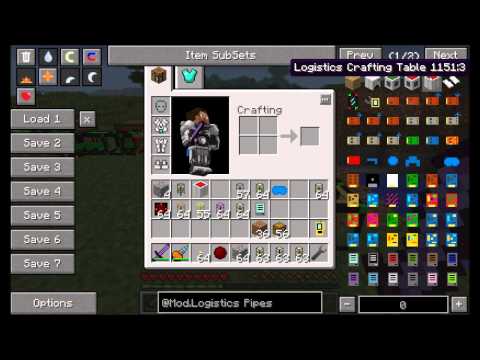 Mod Spotlight Logistics Pipes Part 1