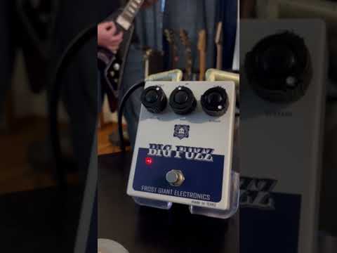 Frost Giant Electronics Big Fuzz Civil War 2023 - White / Blue image 7