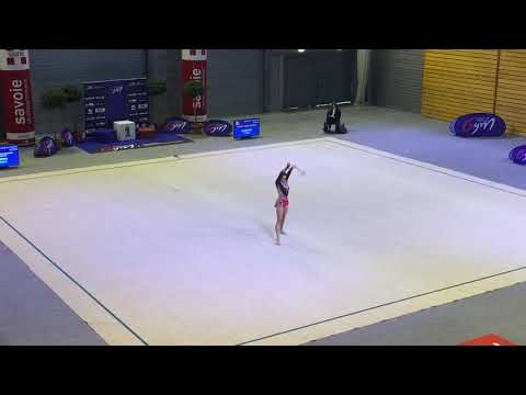 Sarah Rhomri massues - Nat B 16-17 ans - France Chambéry 2019