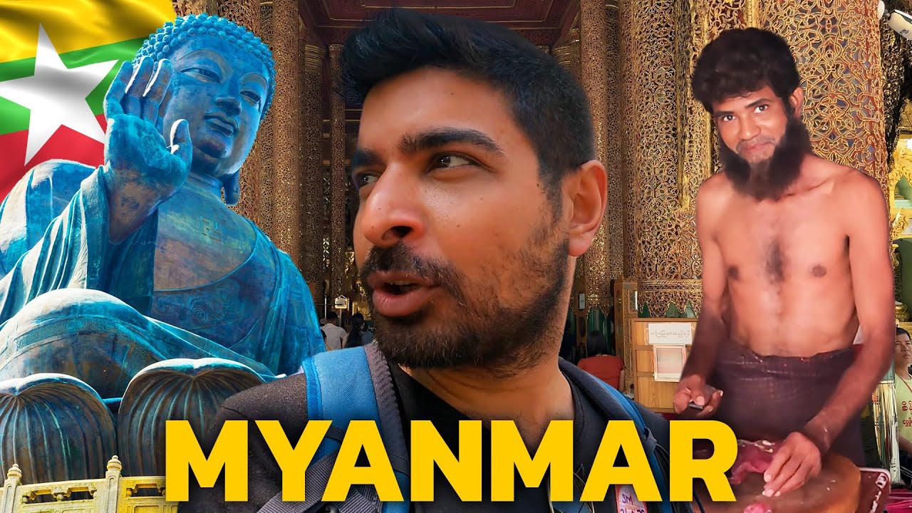 ASKERİ DİKTATÖRLÜKLE yönetilen MYANMAR''da 1 gün geçirmek!