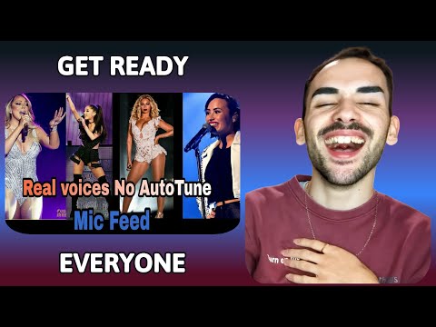 Famous singers isolated vocals | Reaction