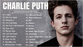 Charlie Puth - Greatest Hits Full Album - Best Songs Collection 2023