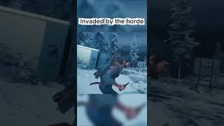 Invaded by The Horde #gaming #gameplay #daysgone #zombie