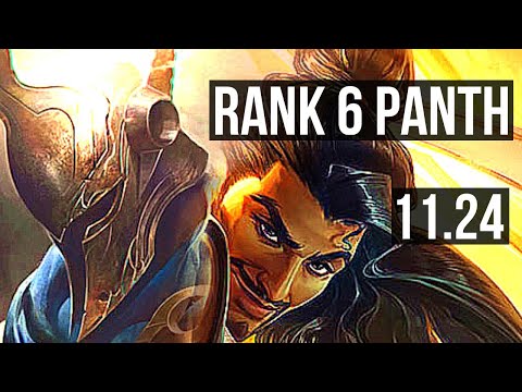 PANTHEON vs AKSHAN (TOP) | Rank 6 Panth, Legendary, 600+ games | EUW Grandmaster | 11.24