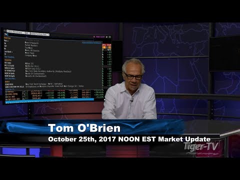 October 24th NOON EST Market Update with Tom O'Brien on TFNN