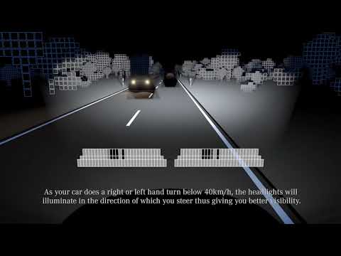 Mercedes-Benz: Cornering Lights