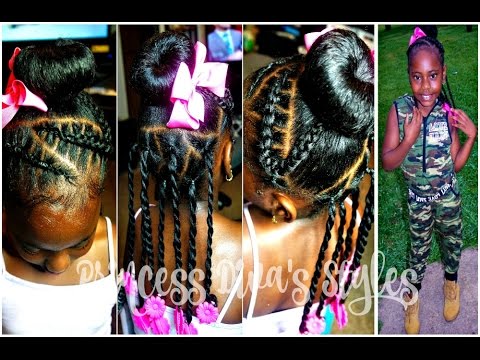 Little Girls Cute Hairstyle 4a Natural Kids Hair Little Diva