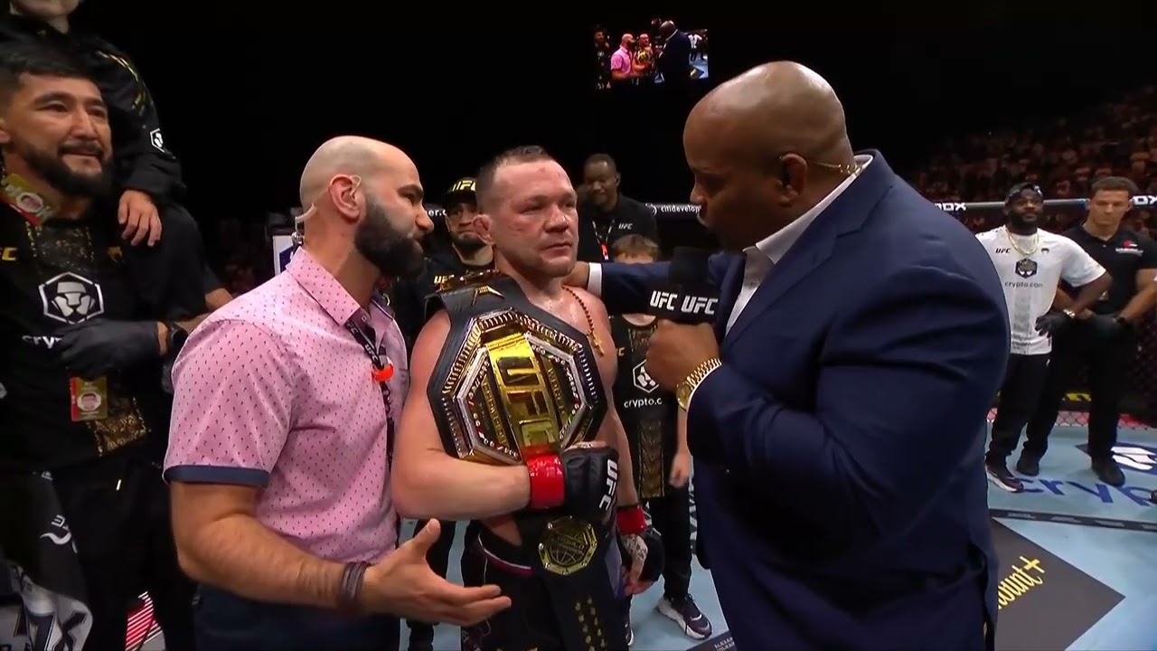UFC 333: Петр Ян - Слова после боя