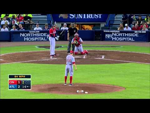 CIN AT ATL - April 26, 2014