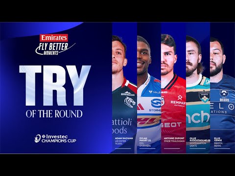 Emirates Fly Better Try of the Round (2) Nominations | Investec Champions Cup