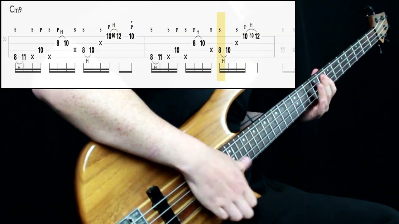 Red Hot Chili Peppers - Tippa My Tongue (Bass Only) (Play Along Tabs In Video)