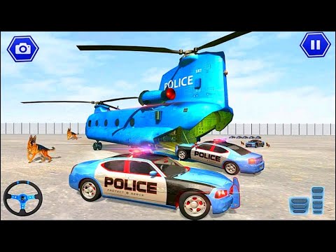Police Car Plane Transport: Cruise Truck Helicopter Transporter Game 2021 - Android Gameplay