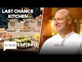 It S A Mise En Place Relay Race Last Chance Kitchen S21 E9 Bravo