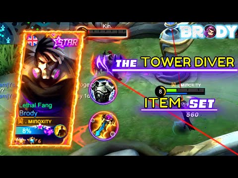 Secret item build to counter Clint in gold lane 🤐 | Brody new skin 2021 | Brody new patch | Tips