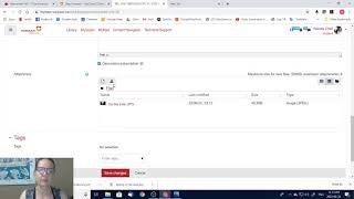 How to Upload a file to a discussion forum