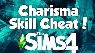 The Sims 4 Level Up Charisma Skill CHEAT PS4