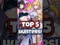 NEW TOP 5 BEST HUNTERS! [Solo Leveling: Arise] #sololevelingarise #newcode #sololeveling #tierlist